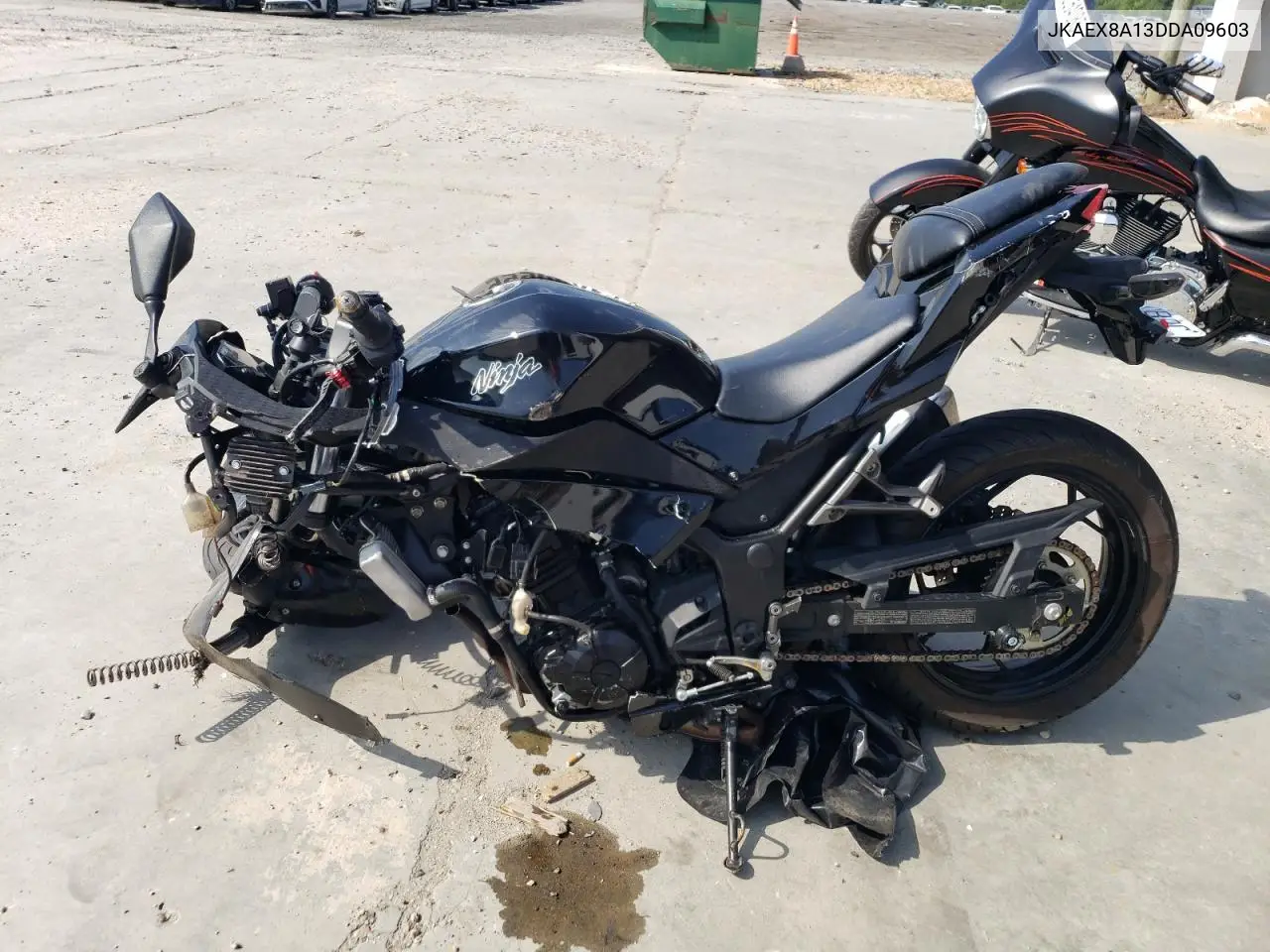 2013 Kawasaki Ex300 A VIN: JKAEX8A13DDA09603 Lot: 61989555