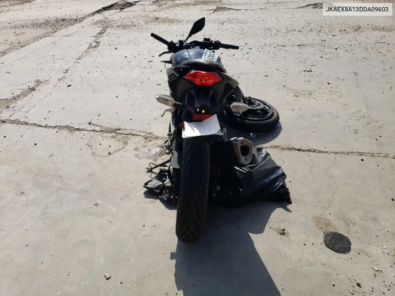 2013 Kawasaki Ex300 A VIN: JKAEX8A13DDA09603 Lot: 61989555