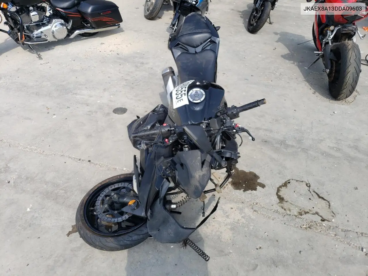 2013 Kawasaki Ex300 A VIN: JKAEX8A13DDA09603 Lot: 61989555