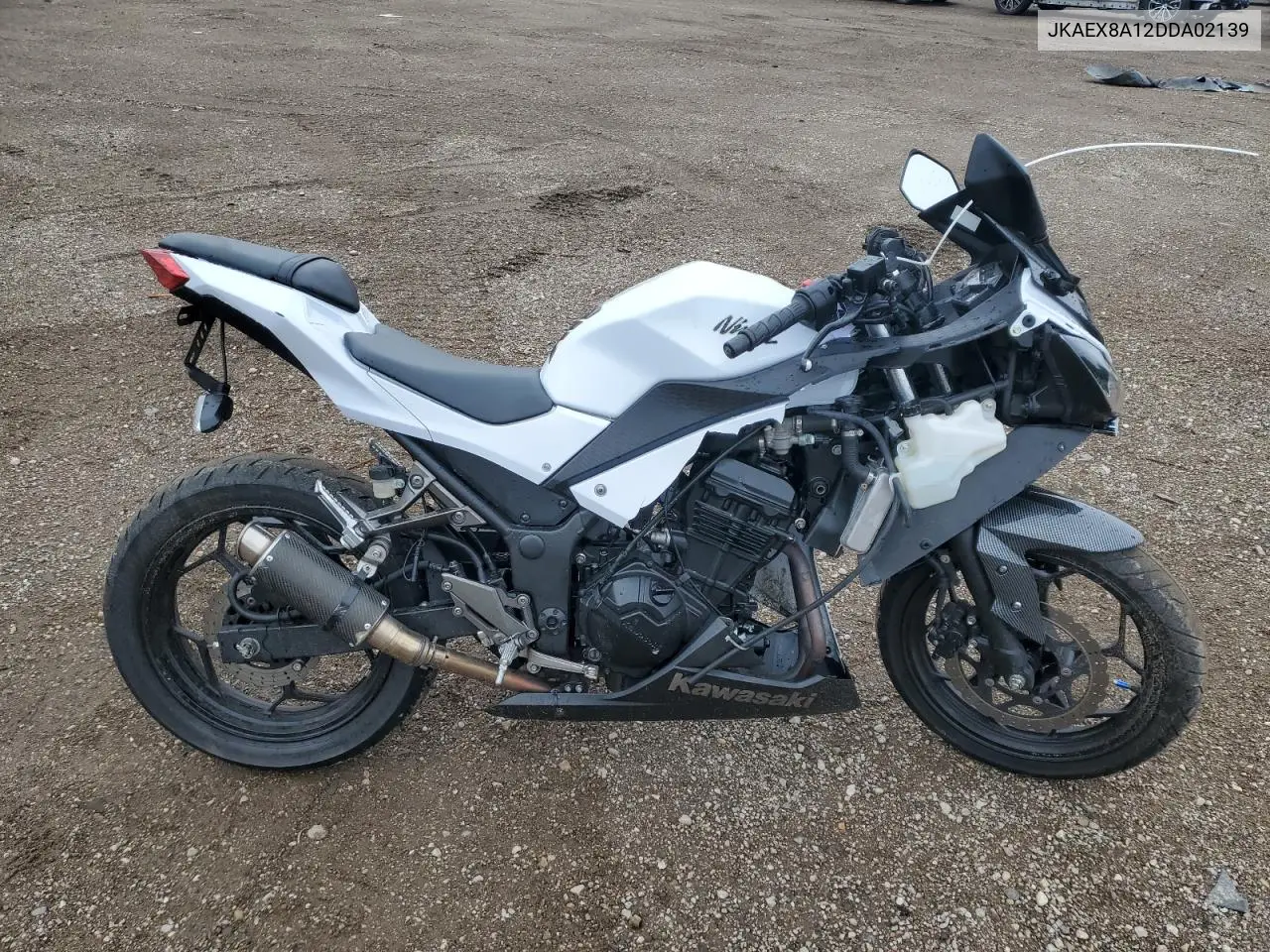 2013 Kawasaki Ex300 A VIN: JKAEX8A12DDA02139 Lot: 62517905