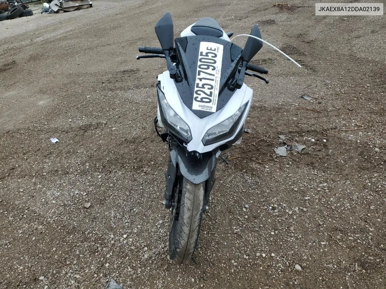 2013 Kawasaki Ex300 A VIN: JKAEX8A12DDA02139 Lot: 62517905