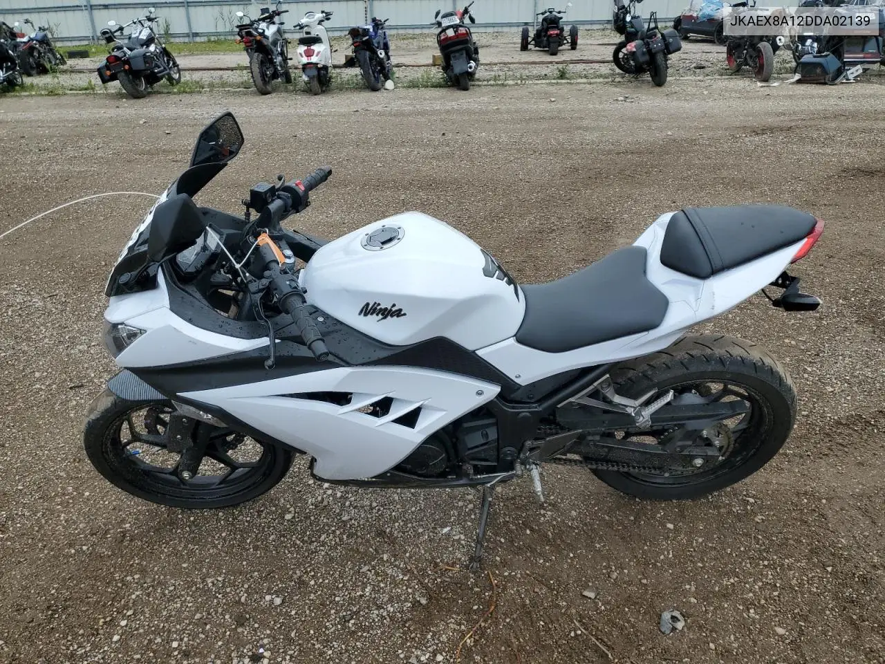 2013 Kawasaki Ex300 A VIN: JKAEX8A12DDA02139 Lot: 62517905