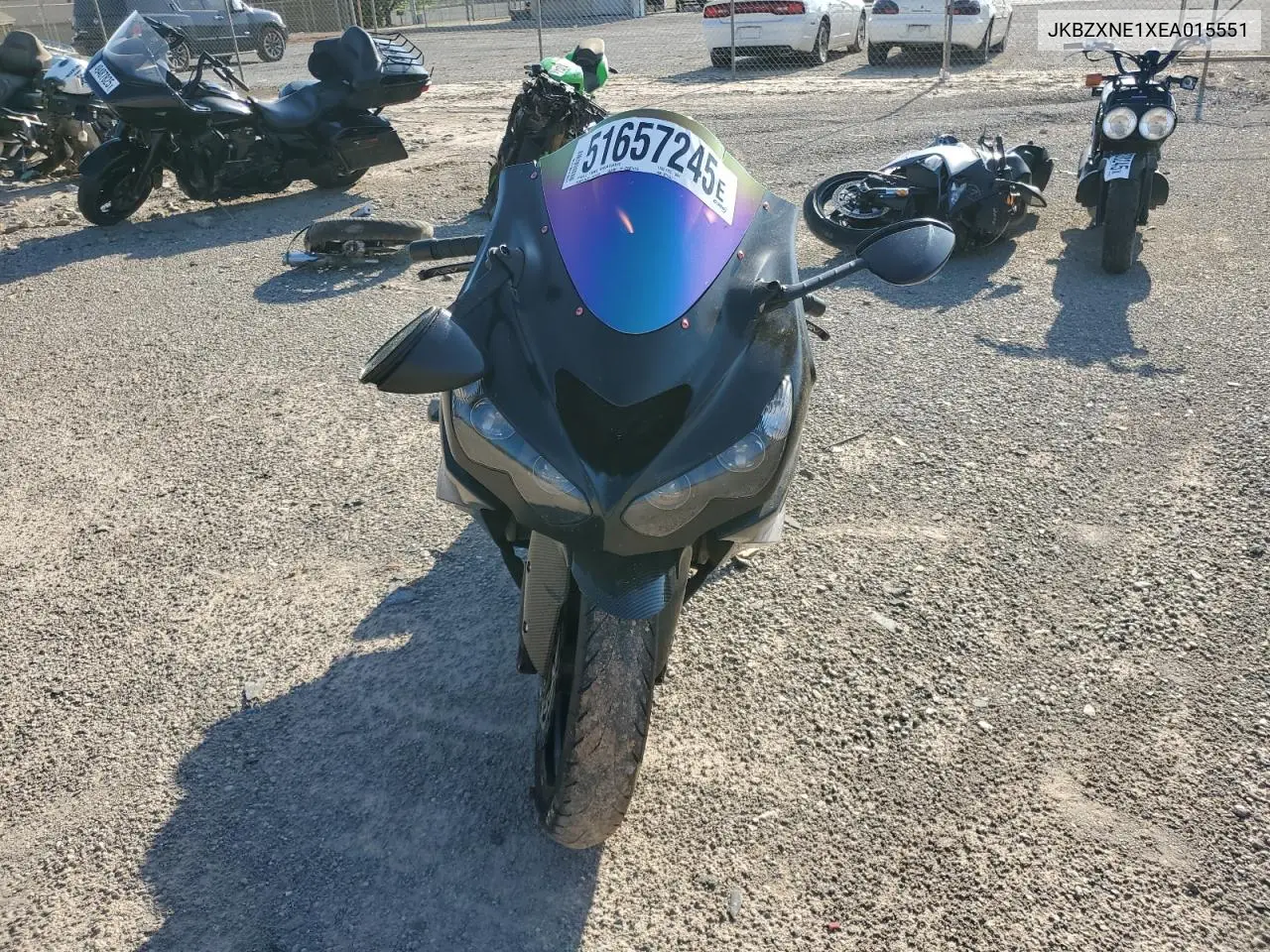 2014 Kawasaki Zx1400 E VIN: JKBZXNE1XEA015551 Lot: 51657245