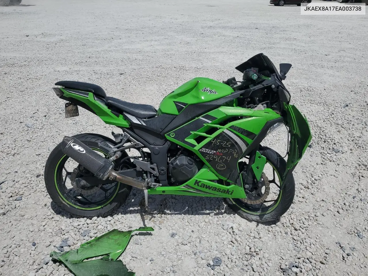 2014 Kawasaki Ex300 A VIN: JKAEX8A17EA003738 Lot: 54484415
