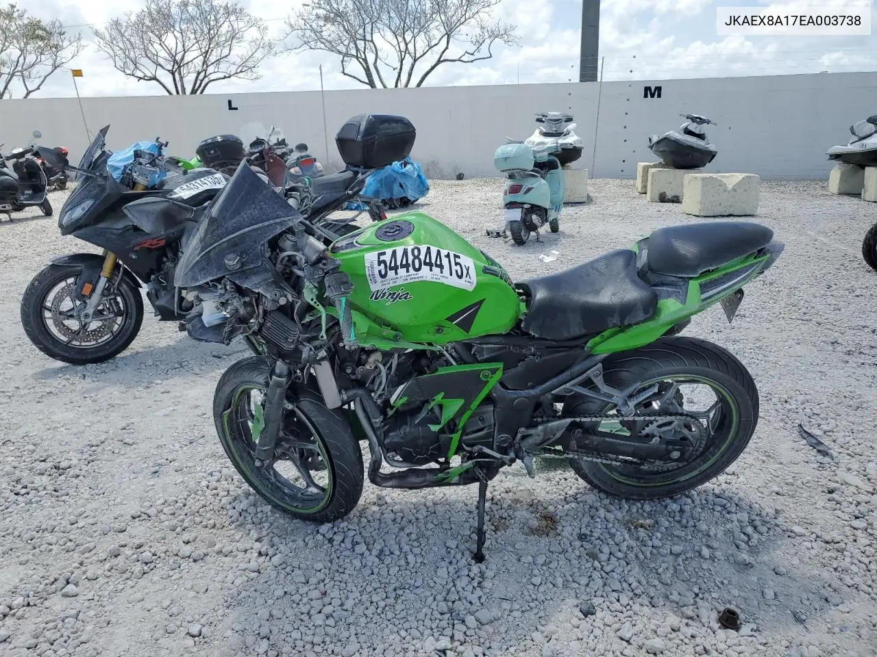 2014 Kawasaki Ex300 A VIN: JKAEX8A17EA003738 Lot: 54484415