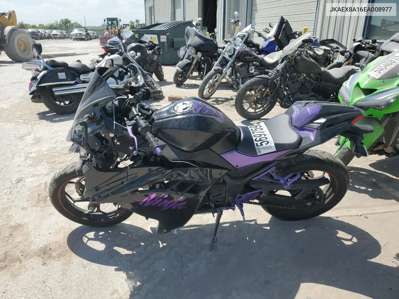 2014 Kawasaki Ex300 A VIN: JKAEX8A16EA008977 Lot: 56975905