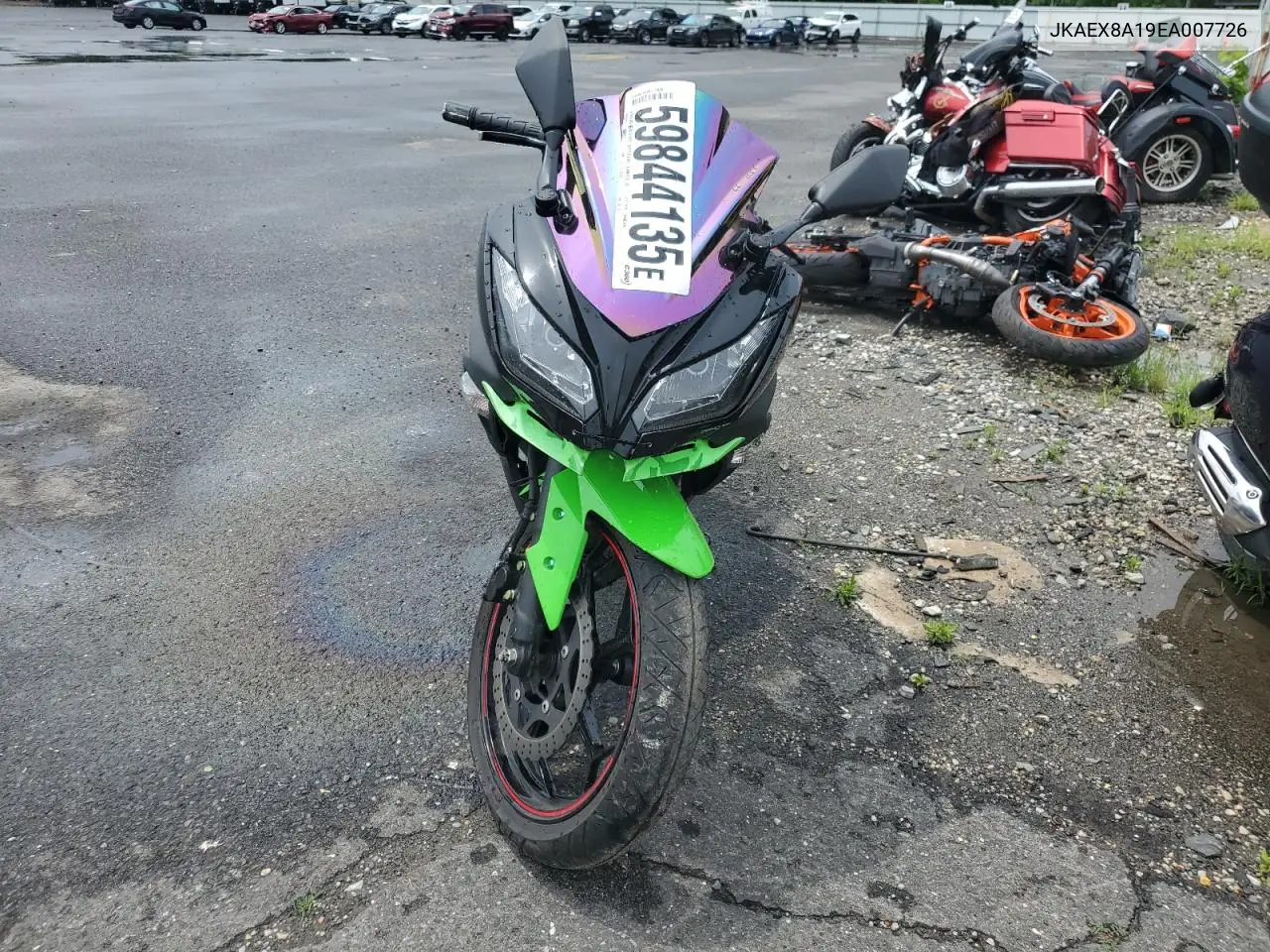 2014 Kawasaki Ex300 A VIN: JKAEX8A19EA007726 Lot: 59844135