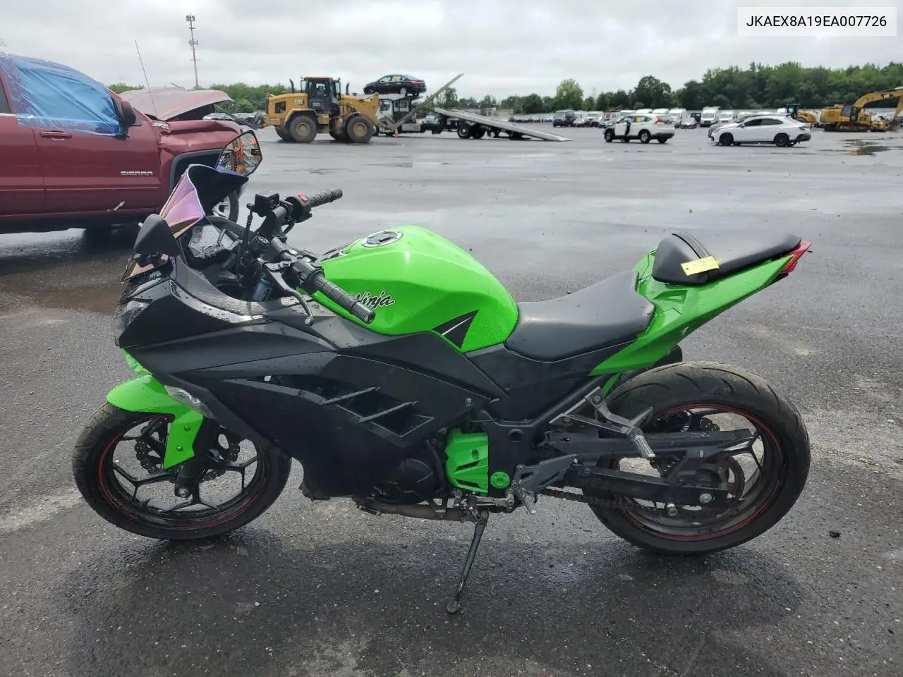 2014 Kawasaki Ex300 A VIN: JKAEX8A19EA007726 Lot: 59844135
