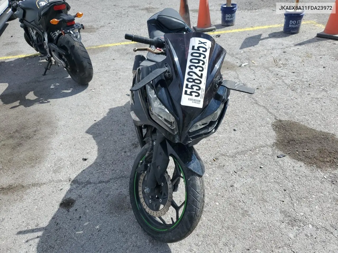 2015 Kawasaki Ex300 A VIN: JKAEX8A11FDA23972 Lot: 55823995