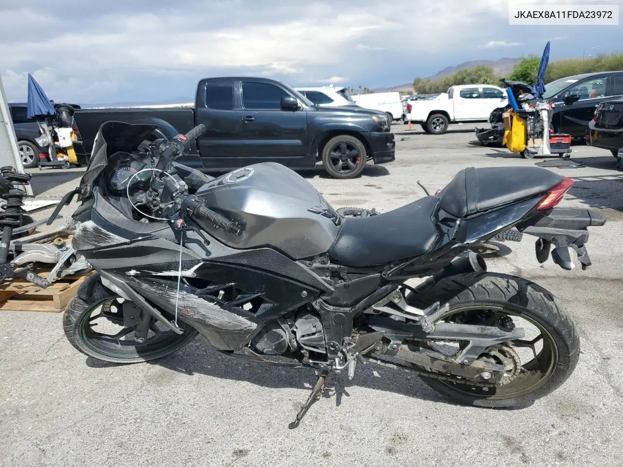 2015 Kawasaki Ex300 A VIN: JKAEX8A11FDA23972 Lot: 55823995