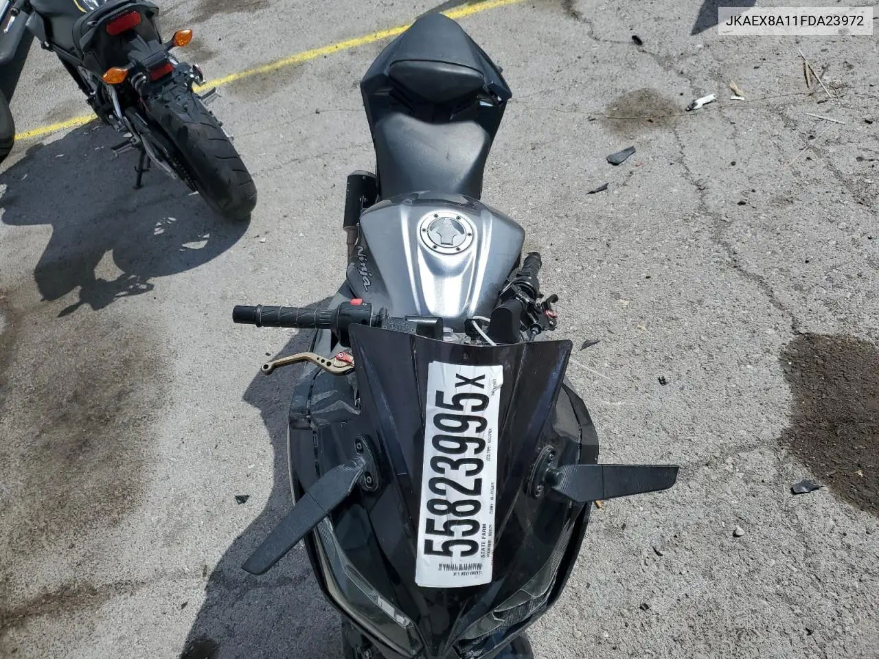 2015 Kawasaki Ex300 A VIN: JKAEX8A11FDA23972 Lot: 55823995