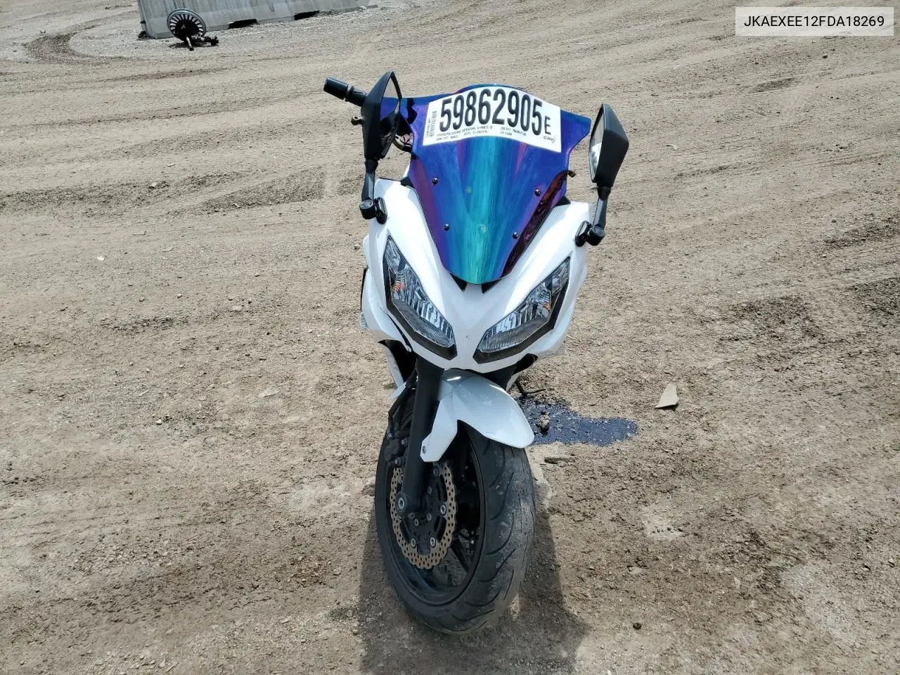 2015 Kawasaki Ex650 E VIN: JKAEXEE12FDA18269 Lot: 59862905