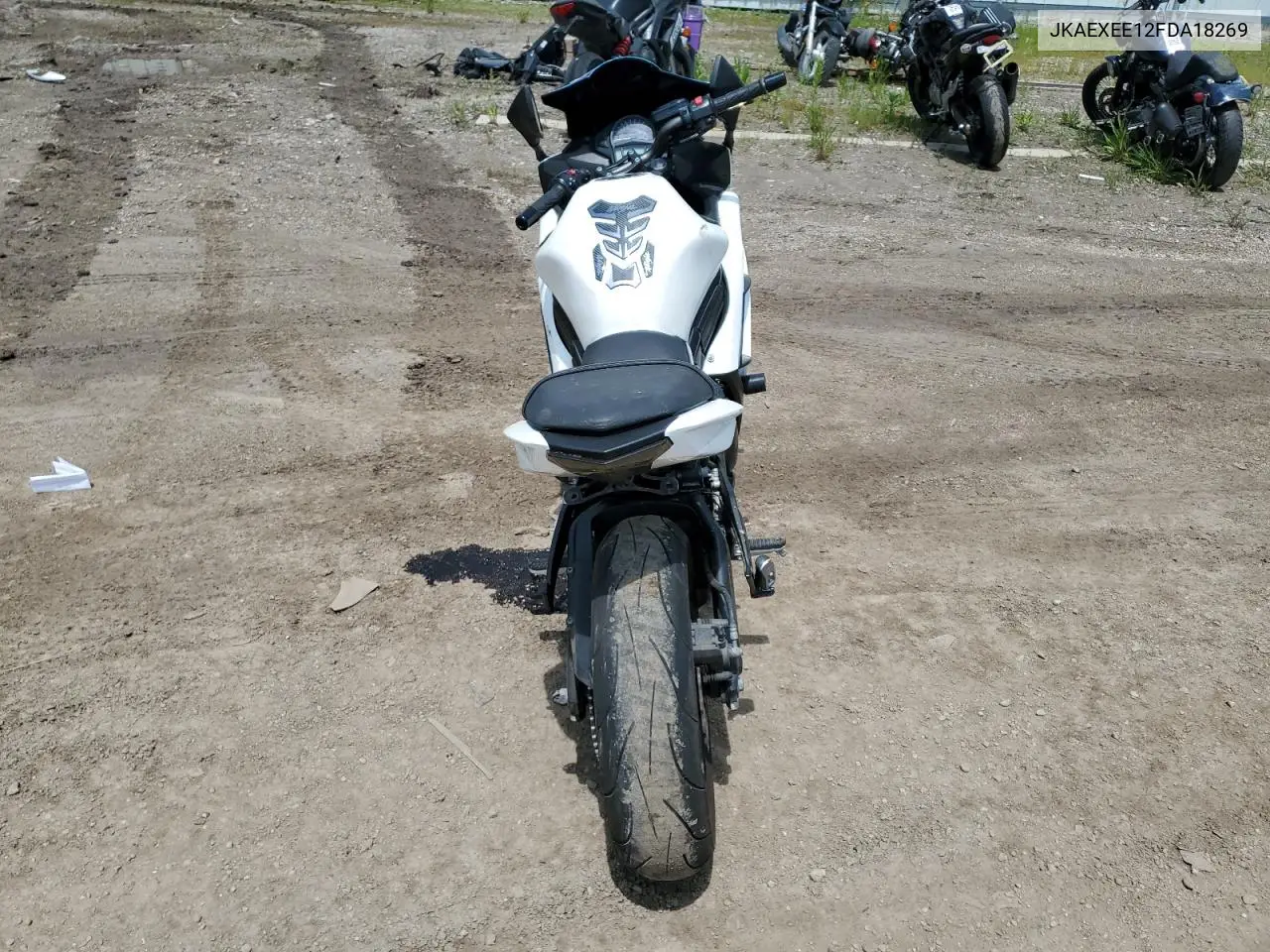 2015 Kawasaki Ex650 E VIN: JKAEXEE12FDA18269 Lot: 59862905