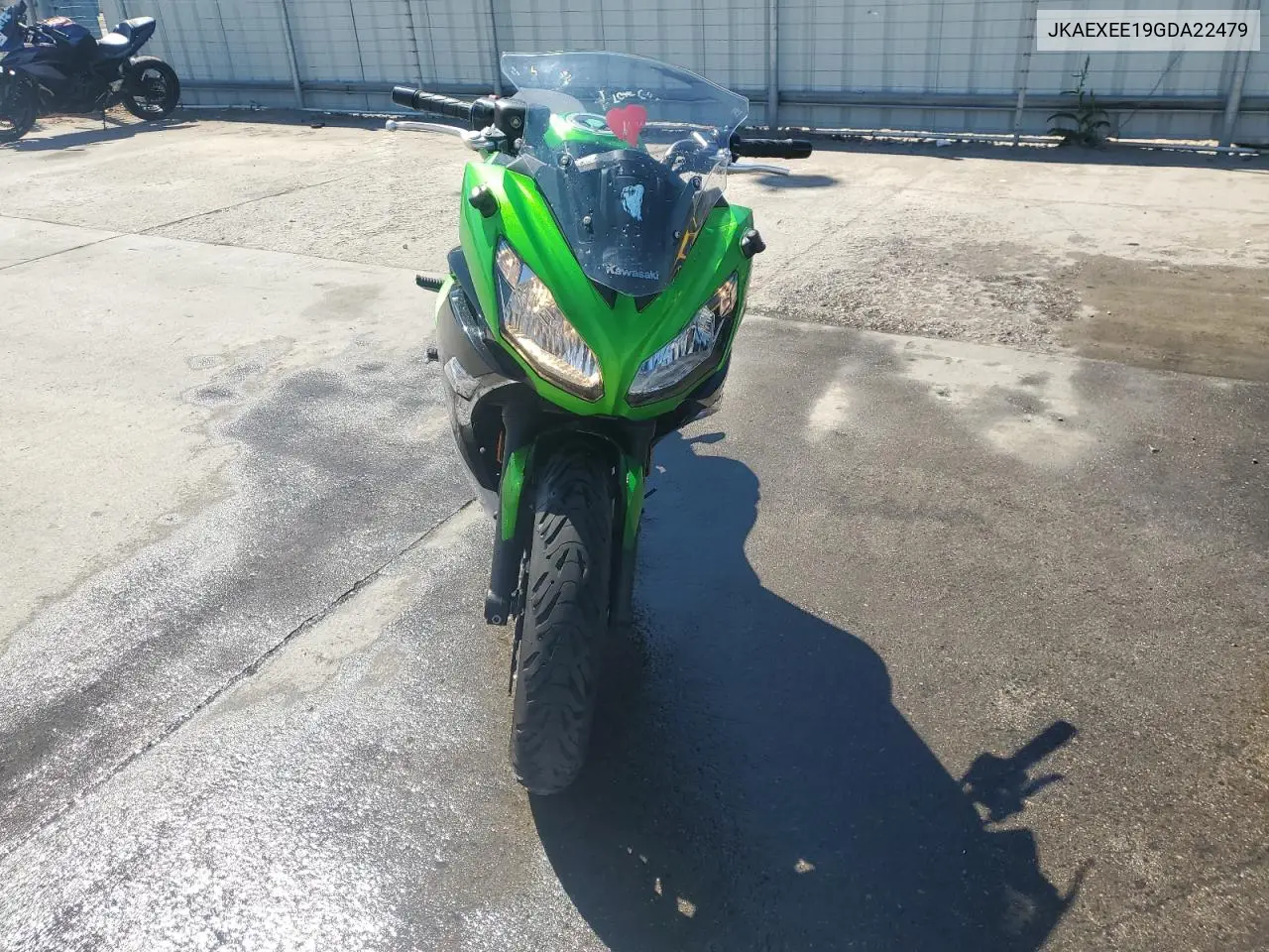 2016 Kawasaki Ex650 E VIN: JKAEXEE19GDA22479 Lot: 55503675