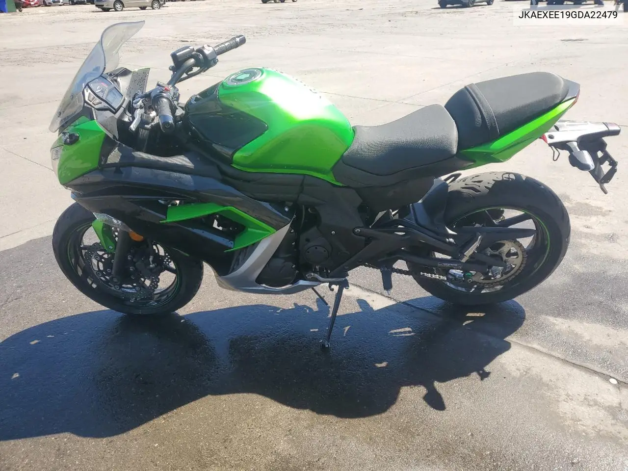 2016 Kawasaki Ex650 E VIN: JKAEXEE19GDA22479 Lot: 55503675