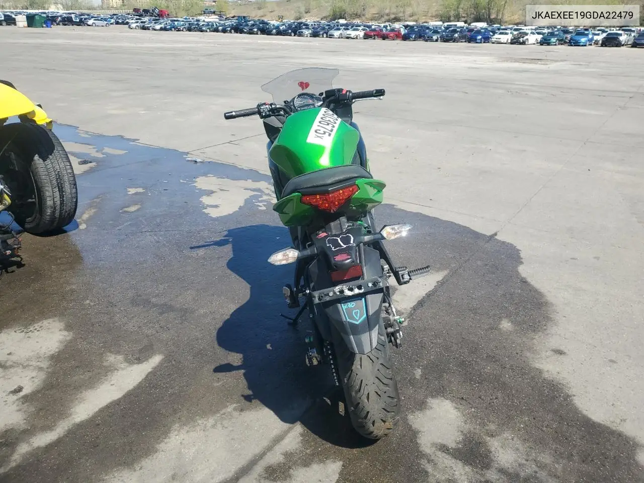 2016 Kawasaki Ex650 E VIN: JKAEXEE19GDA22479 Lot: 55503675