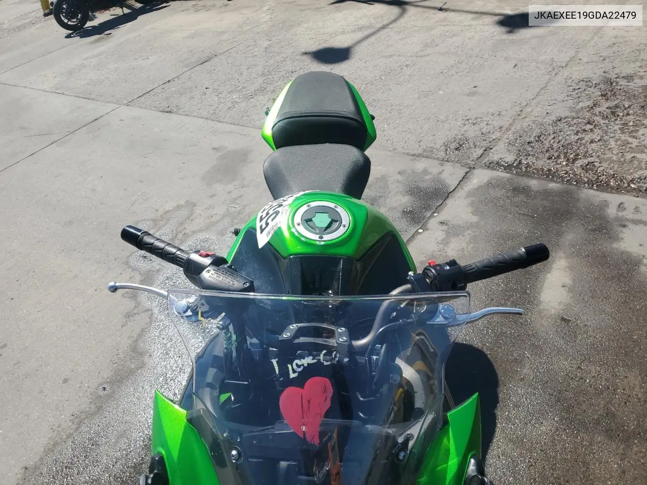 2016 Kawasaki Ex650 E VIN: JKAEXEE19GDA22479 Lot: 55503675