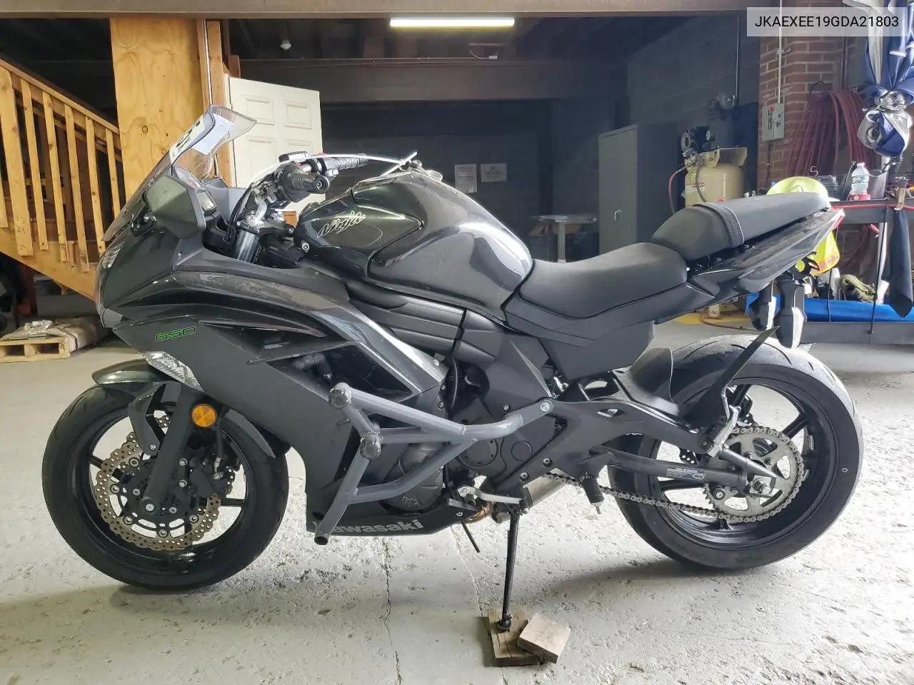2016 Kawasaki Ex650 E VIN: JKAEXEE19GDA21803 Lot: 57183815