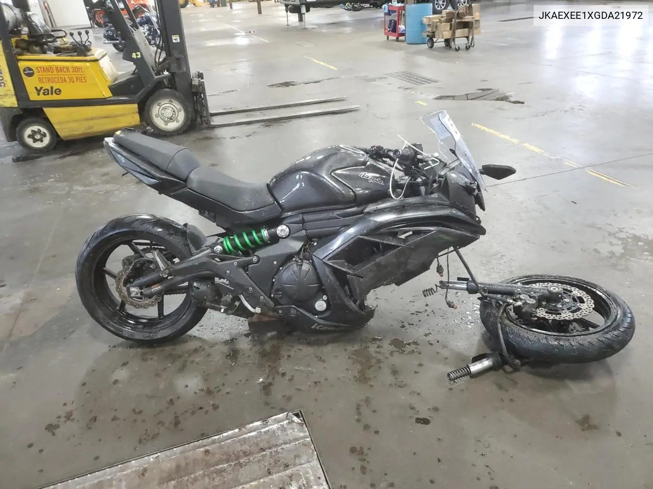 2016 Kawasaki Ex650 E VIN: JKAEXEE1XGDA21972 Lot: 57663705