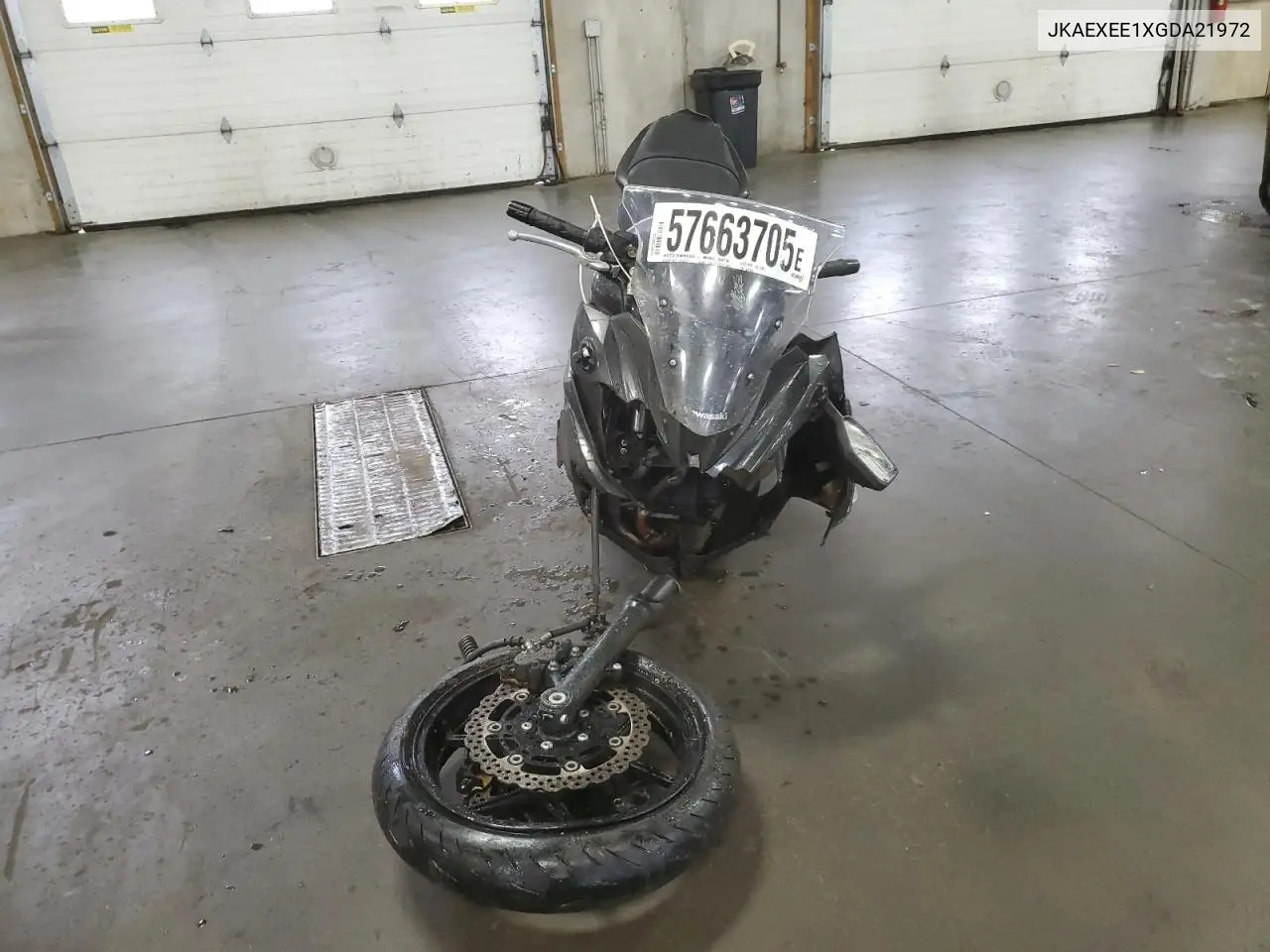 2016 Kawasaki Ex650 E VIN: JKAEXEE1XGDA21972 Lot: 57663705