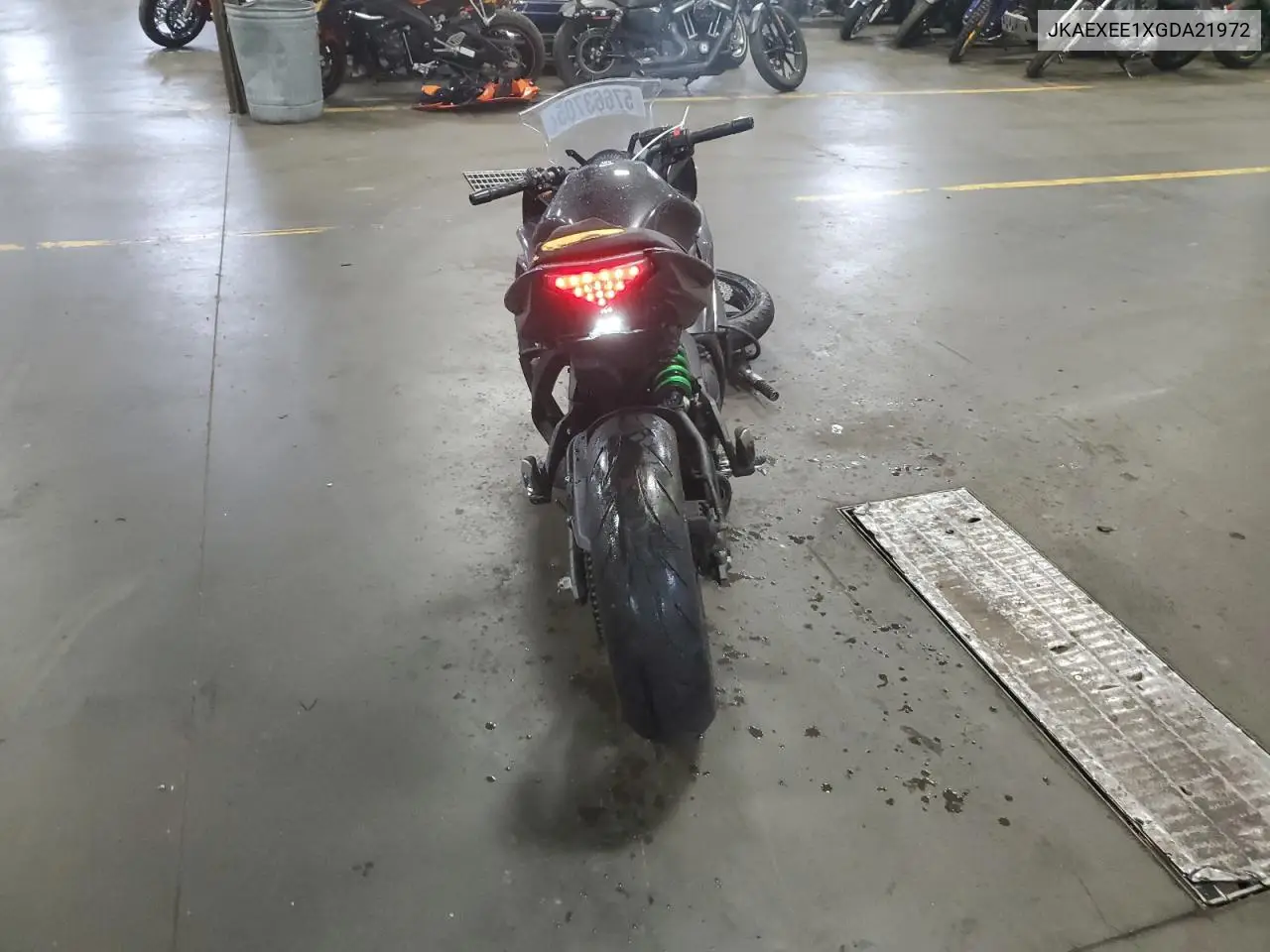 2016 Kawasaki Ex650 E VIN: JKAEXEE1XGDA21972 Lot: 57663705