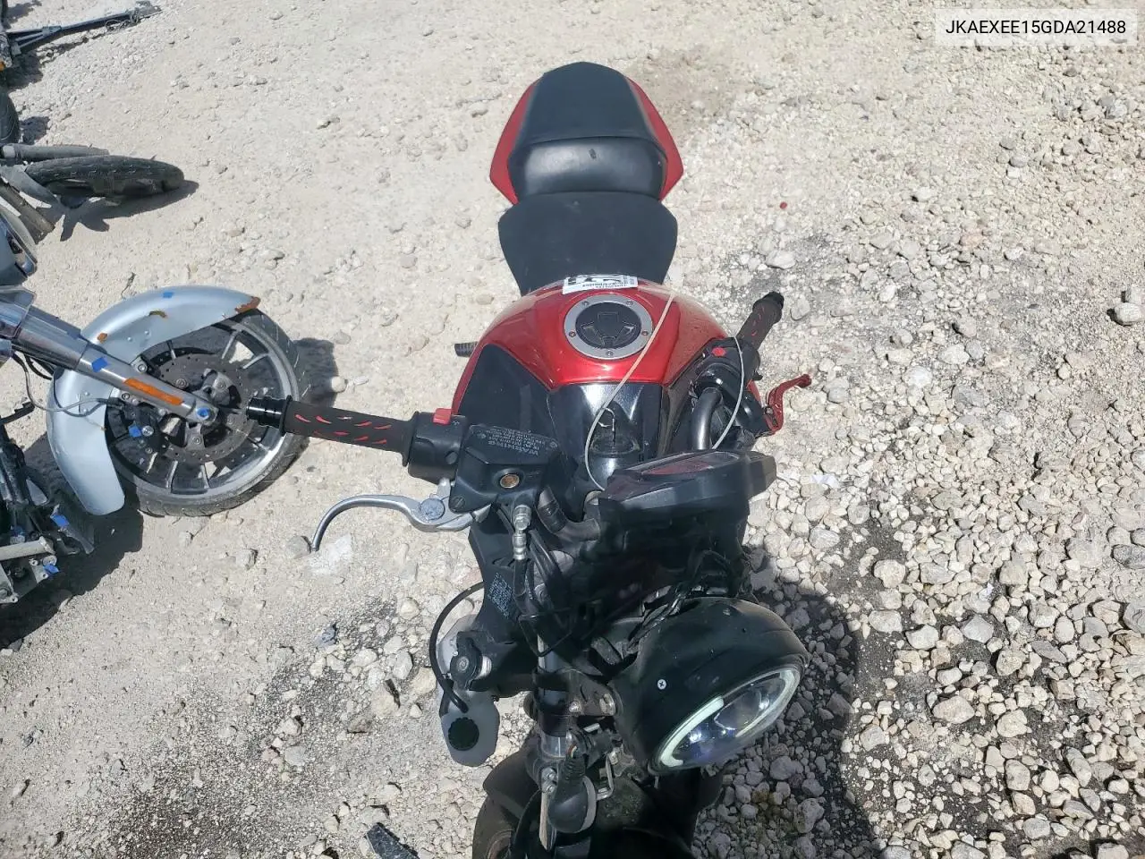 2016 Kawasaki Ex650 E VIN: JKAEXEE15GDA21488 Lot: 57879905