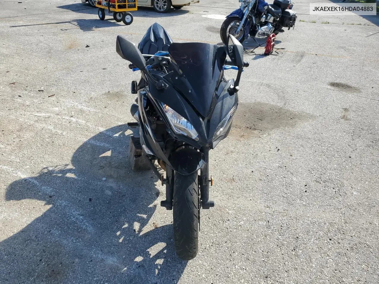 2017 Kawasaki Ex650 F VIN: JKAEXEK16HDA04883 Lot: 61907735