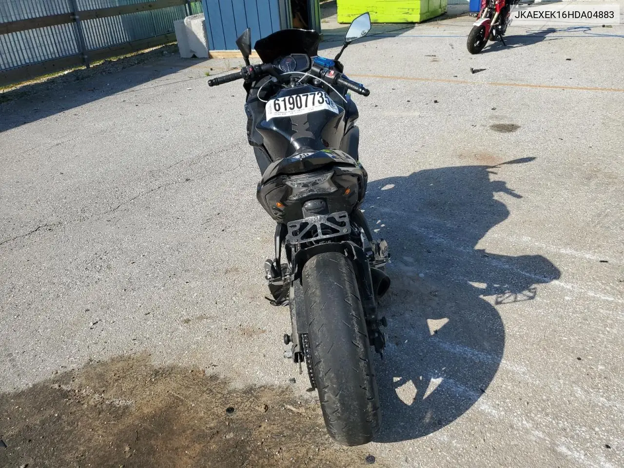2017 Kawasaki Ex650 F VIN: JKAEXEK16HDA04883 Lot: 61907735