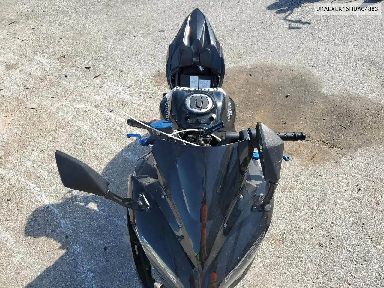 2017 Kawasaki Ex650 F VIN: JKAEXEK16HDA04883 Lot: 61907735