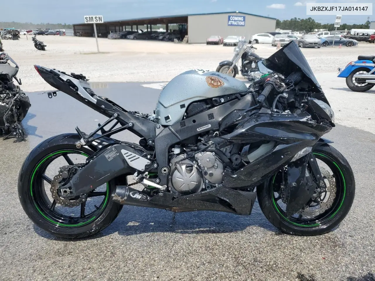 2018 Kawasaki Zx636 F VIN: JKBZXJF17JA014147 Lot: 52967865