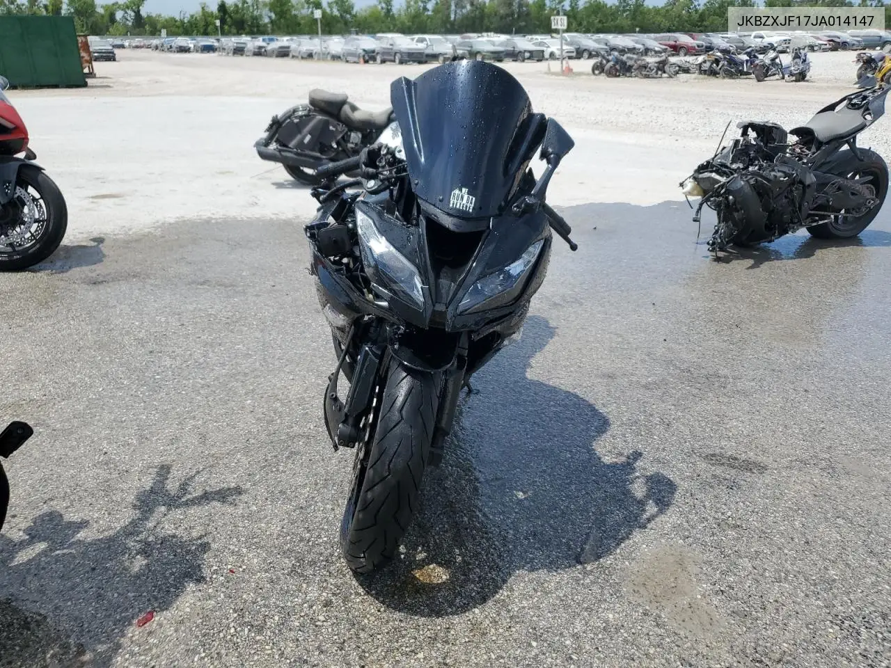 2018 Kawasaki Zx636 F VIN: JKBZXJF17JA014147 Lot: 52967865