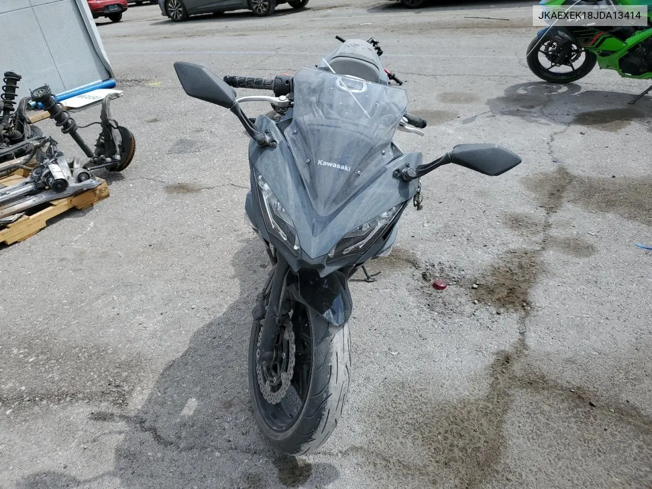 2018 Kawasaki Ex650 F VIN: JKAEXEK18JDA13414 Lot: 53755105