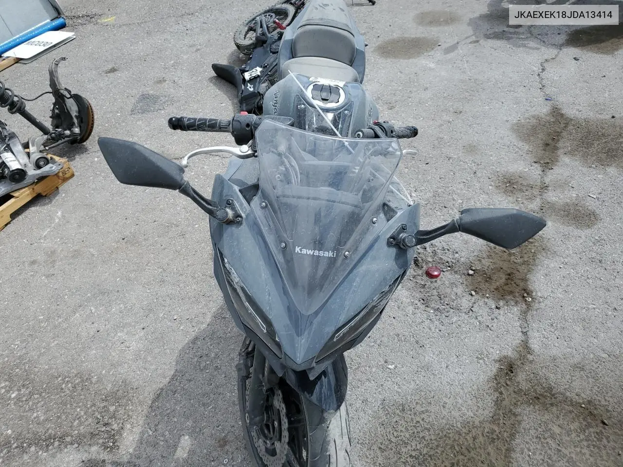 2018 Kawasaki Ex650 F VIN: JKAEXEK18JDA13414 Lot: 53755105