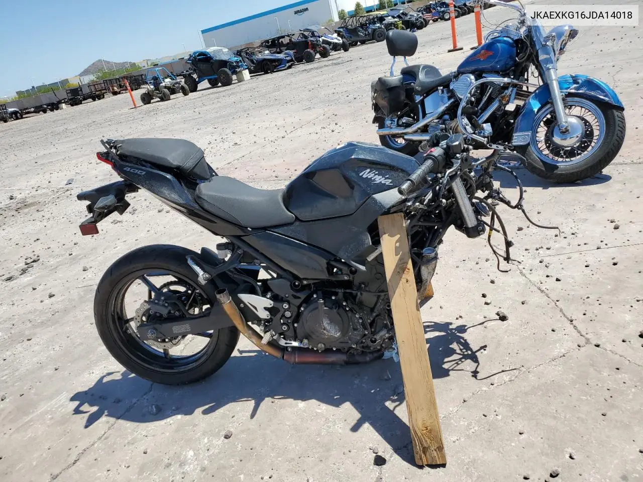2018 Kawasaki Ex400 VIN: JKAEXKG16JDA14018 Lot: 54909795