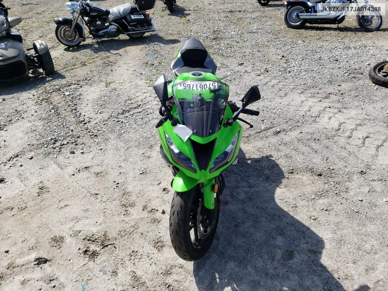 jkbzxjf17ja014388 JKBZXJF17JA014388 2018 Kawasaki Zx636 F