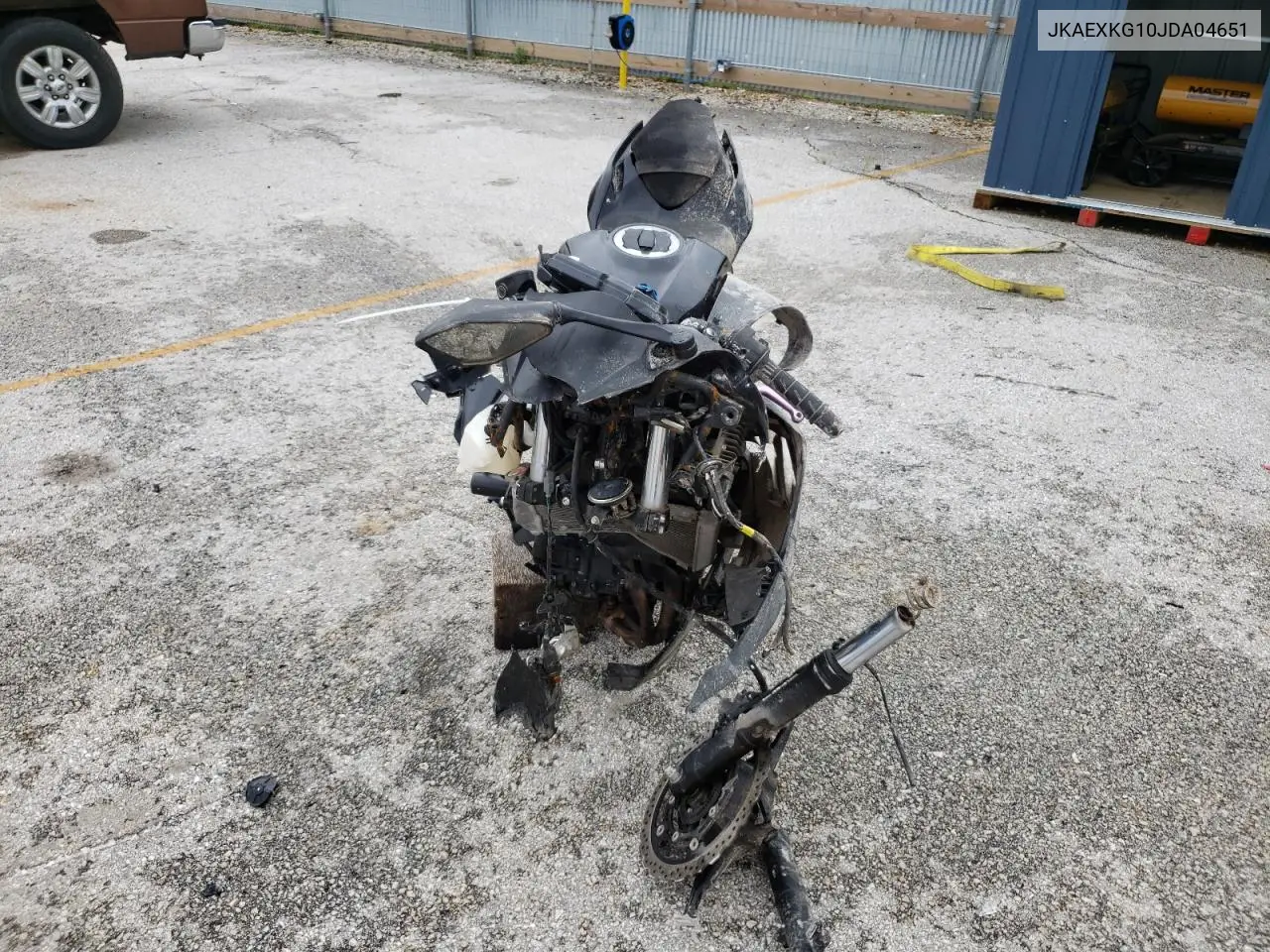 2018 Kawasaki Ex400 VIN: JKAEXKG10JDA04651 Lot: 58223045