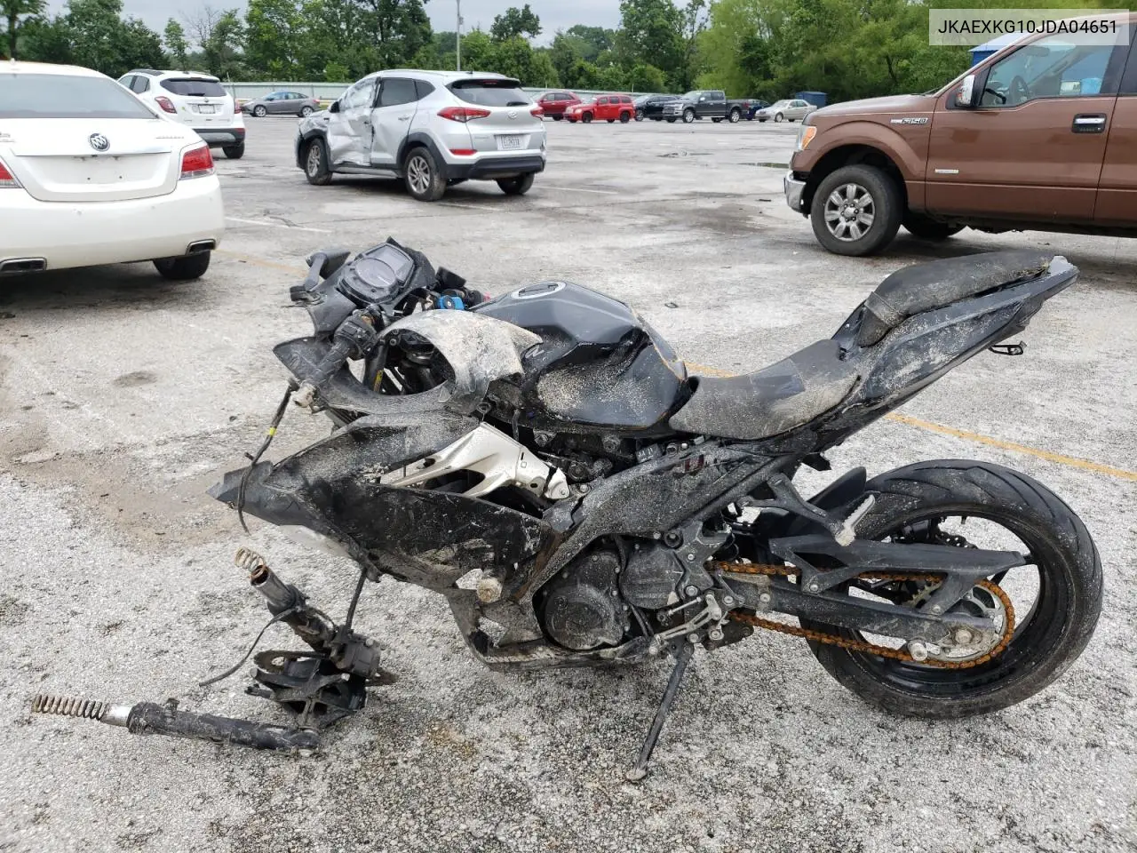 2018 Kawasaki Ex400 VIN: JKAEXKG10JDA04651 Lot: 58223045