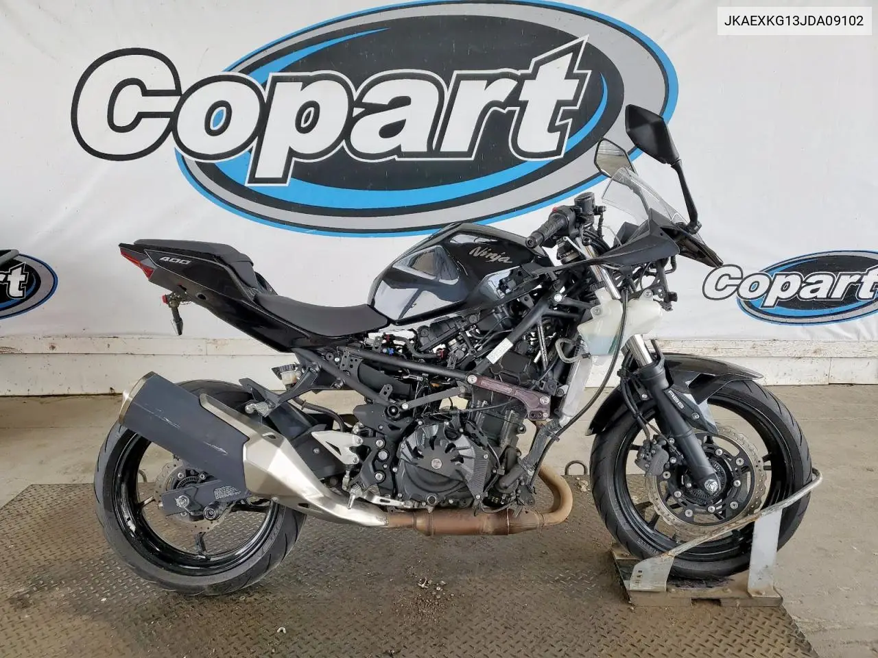 2018 Kawasaki Ex400 VIN: JKAEXKG13JDA09102 Lot: 58715375