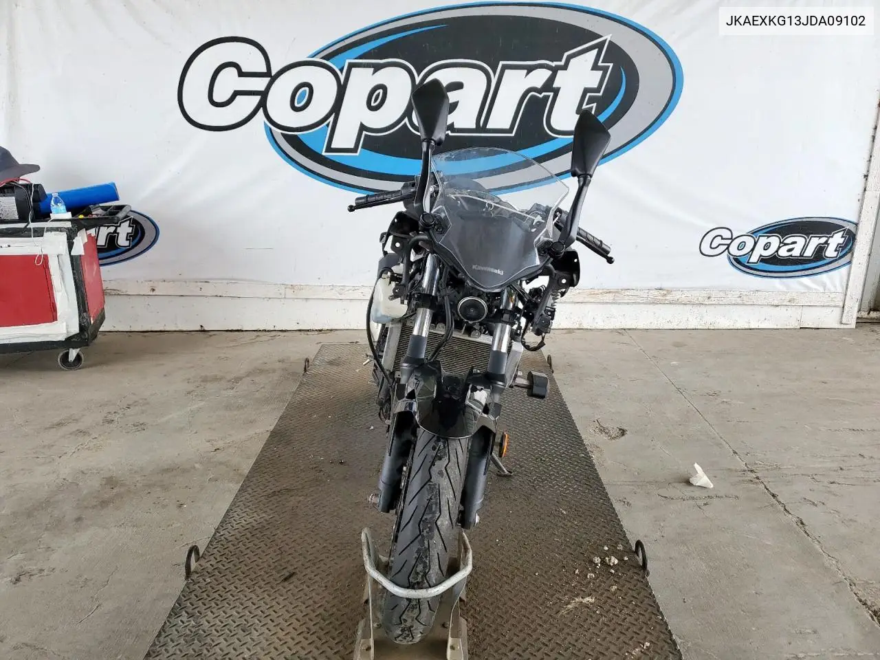 2018 Kawasaki Ex400 VIN: JKAEXKG13JDA09102 Lot: 58715375