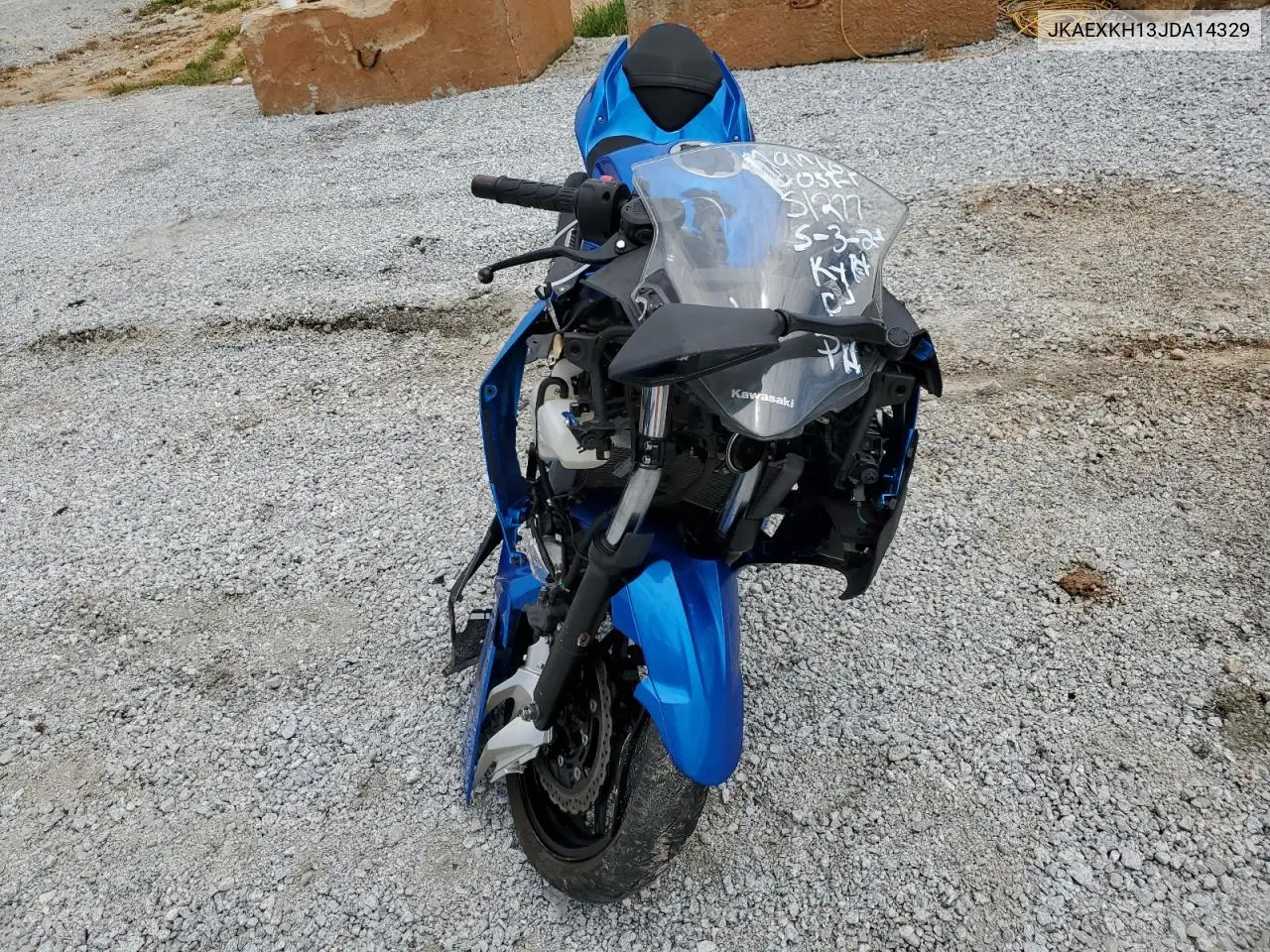 2018 Kawasaki Ex400 VIN: JKAEXKH13JDA14329 Lot: 60096565
