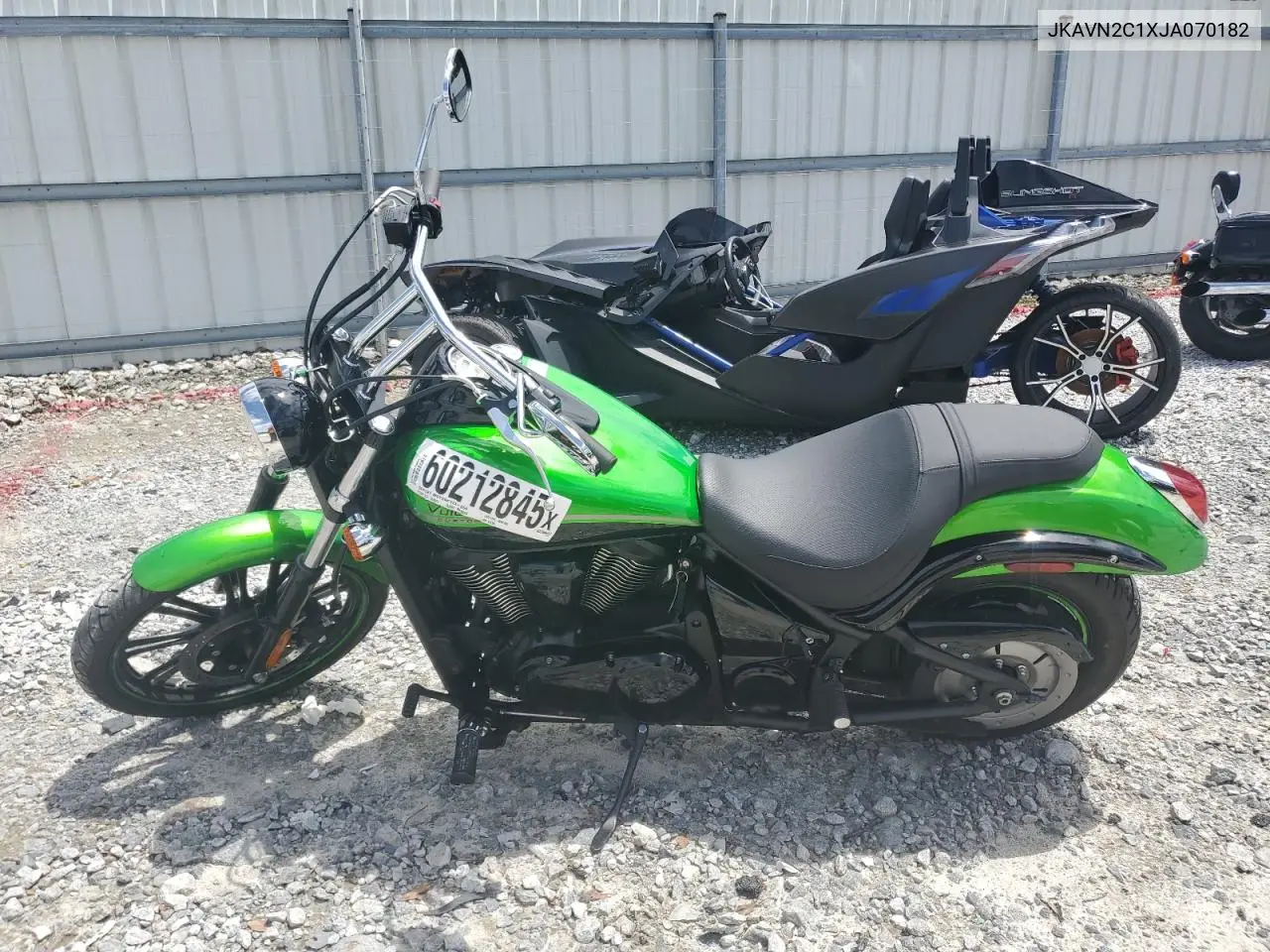 2018 Kawasaki Vn900 C VIN: JKAVN2C1XJA070182 Lot: 60212845
