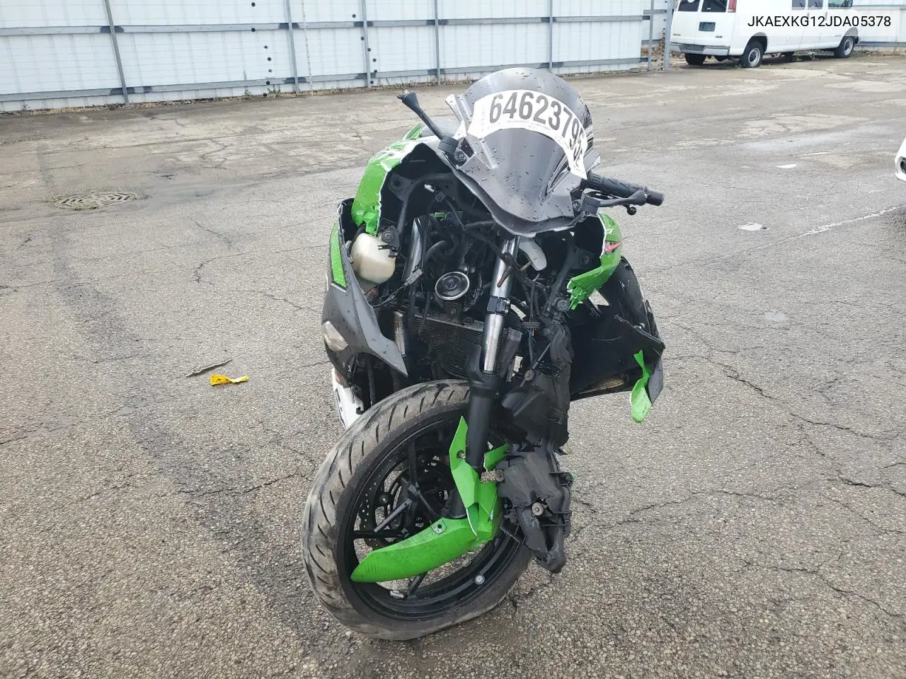 2018 Kawasaki Ex400 VIN: JKAEXKG12JDA05378 Lot: 64623795