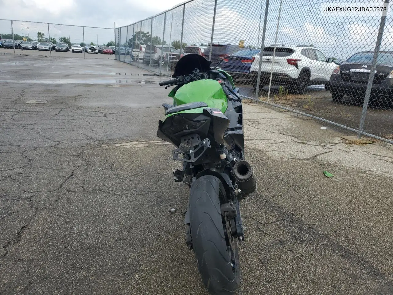 2018 Kawasaki Ex400 VIN: JKAEXKG12JDA05378 Lot: 64623795