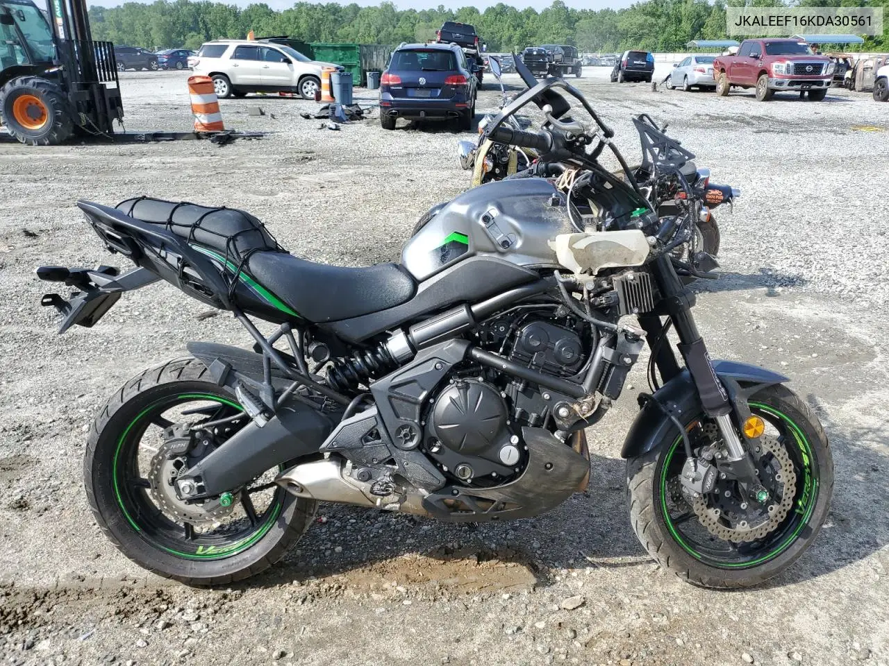 2019 Kawasaki Kle650 F VIN: JKALEEF16KDA30561 Lot: 57061655