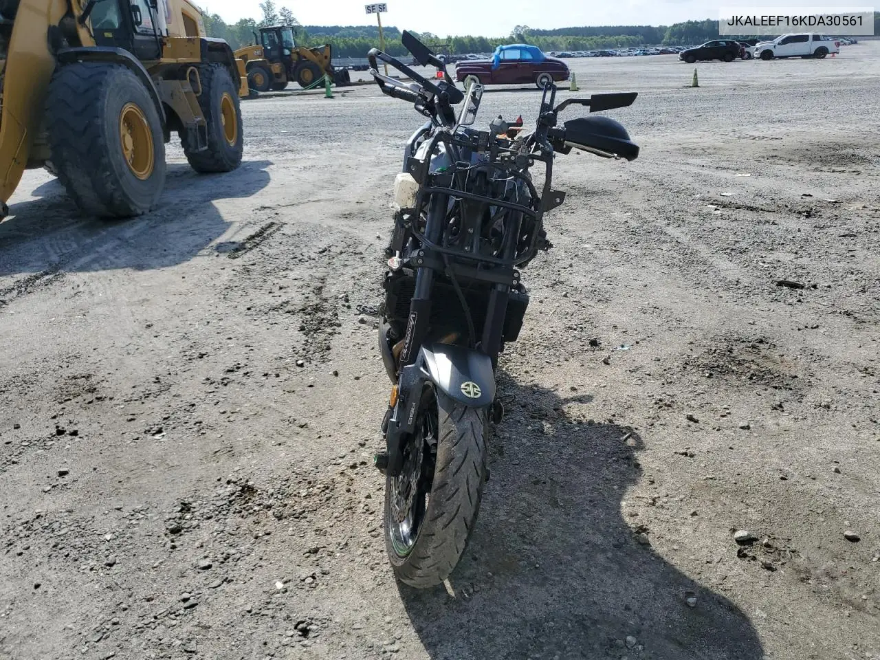 2019 Kawasaki Kle650 F VIN: JKALEEF16KDA30561 Lot: 57061655
