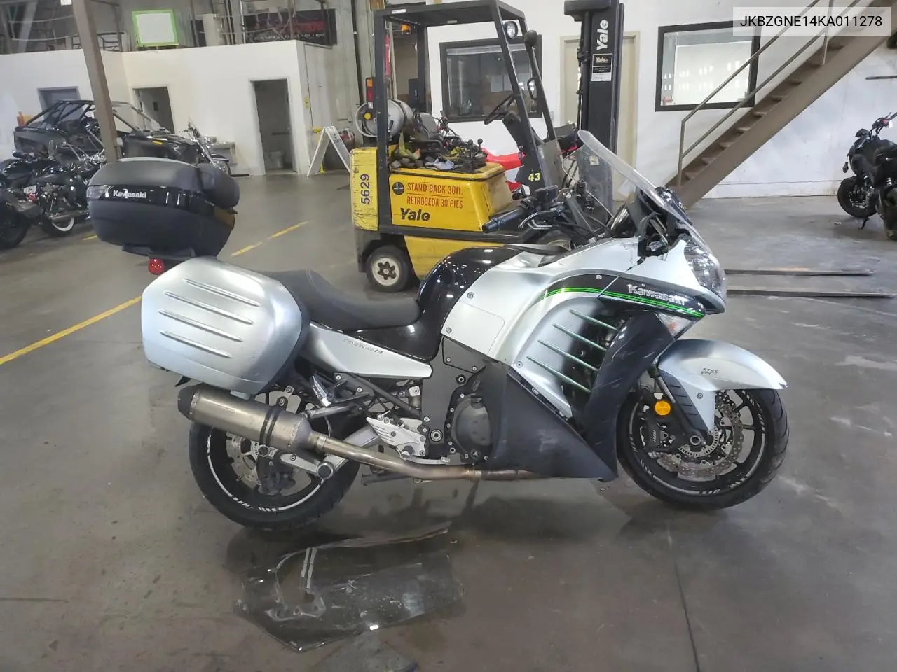 2019 Kawasaki Zg1400 E VIN: JKBZGNE14KA011278 Lot: 63238175