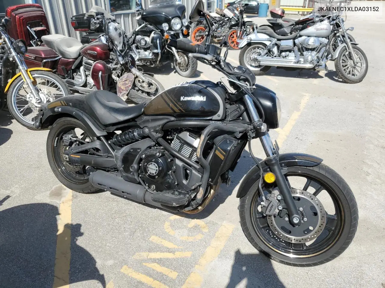2020 Kawasaki En650 C VIN: JKAENEC1XLDA03152 Lot: 55525275