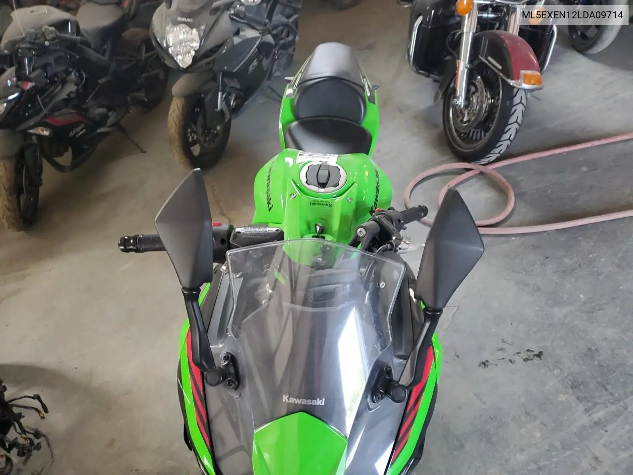 2020 Kawasaki Ex650 N VIN: ML5EXEN12LDA09714 Lot: 59396435