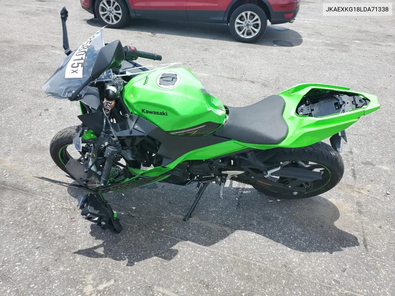 2020 Kawasaki Ex400 VIN: JKAEXKG18LDA71338 Lot: 59858015