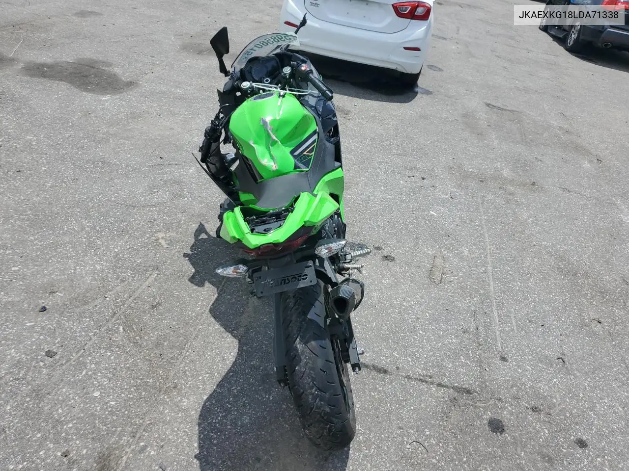 2020 Kawasaki Ex400 VIN: JKAEXKG18LDA71338 Lot: 59858015